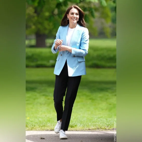 NWT Reiss Hollie Linen Blazer ASO Kate Middleton - Picture 4 of 6